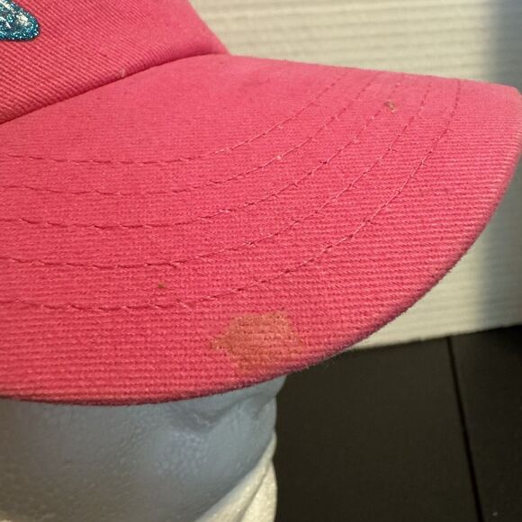 47 Brand Texas Tech Red Raiders Kids Pink Hat Double T Logo Adjustable Strapback - Picture 7 of 11